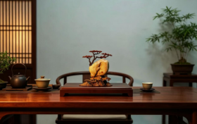金石轩天然奇石桌面摆件：为空间增添有温度的自然雅物